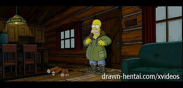  Simpsons Hentai - Cabin of love